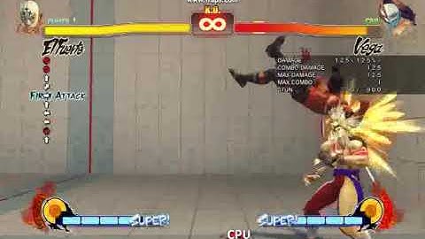 SF4 Combo Challenge 02: Gief / Fuerte response 1