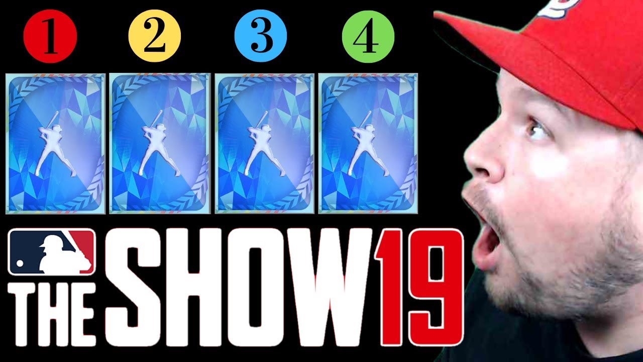 4 DIAMONDS 1 BUNDLE | MLB THE SHOW 19 PACK OPENING BALLIN IS A HABIT