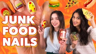 Junk Food Inspired Nail Diy Shays Tutorials
