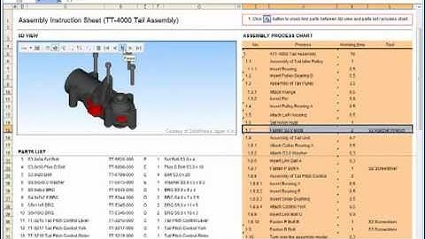 Interactive & Animated Work Instructions from ANY CAD Model