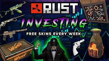 Rust Skins Investing: Neon Wood Storage, Pixel Furnace, Poseidon Bolt, Comics Python, Atomic AR