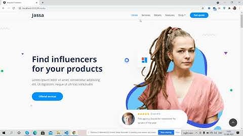 Angular 12 Bootstrap 5 Beautiful Fully Responsive Landing Page Template