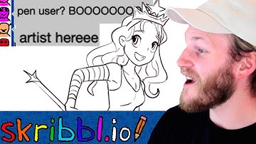 Professional ARTIST plays Skribbl.io - CHEATING?- Part 2