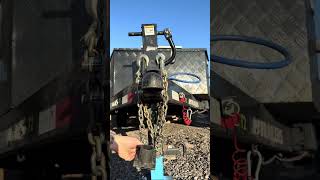 20 foot 10K car hauler lock removal. S5 trailer tongue lock. ￼