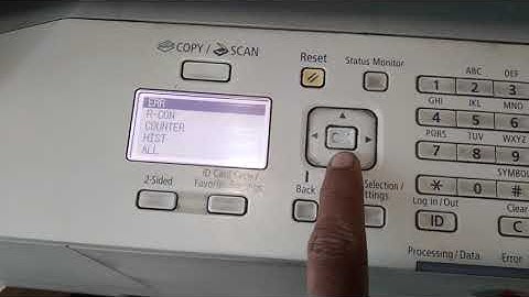 HOW TO CLEAR ERROR CODE E000 000 IN CANIN IR.2002N