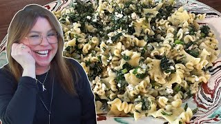Rach's Pasta Twist on the Greek Spinach Pie Spanakopita by Rachael Ray Show 10,060 views 11 months ago 3 minutes, 52 seconds
