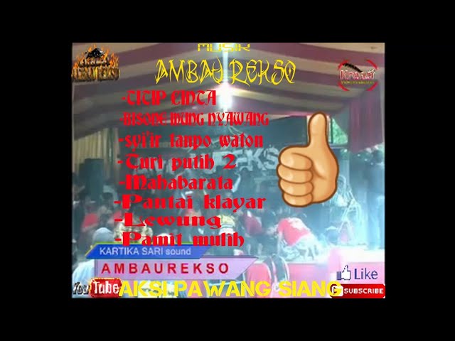 Aksi kalapan pawang  RIMBA BUANAu0026AMBAU REKSO -Kebonsari kacuk full musik class=