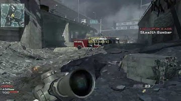 MW3 - Random Throwing Knife Kill