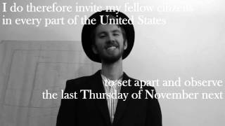 Abraham Lincoln's Thanksgiving Proclamation