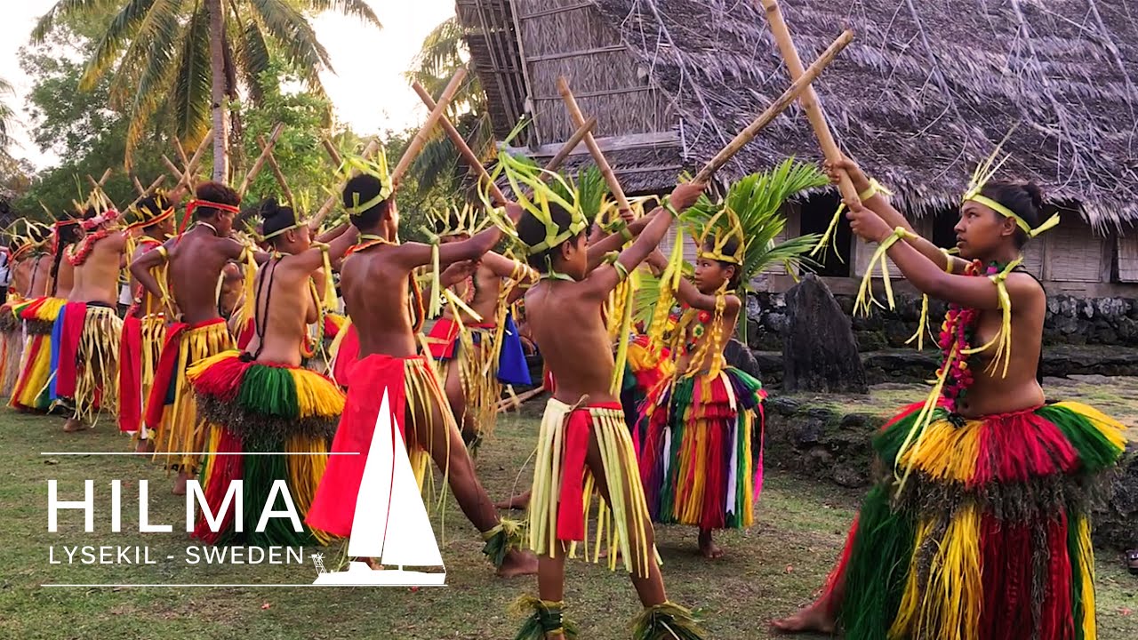 Huge Coins And Traditional Dance In Yap- FSM - Ep. 54 Hilma Sailing