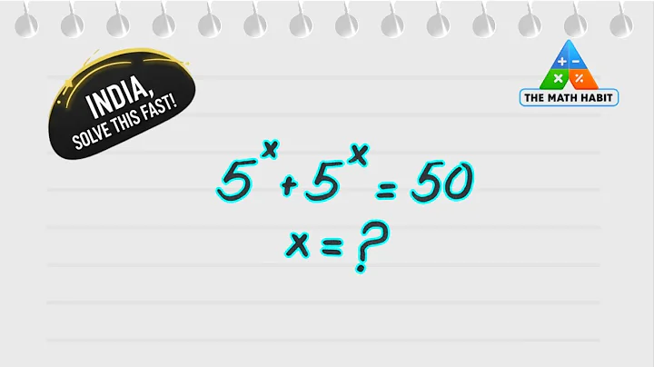 The Biggest Pitfall of the Maths Olympiad || Find the value of X ?