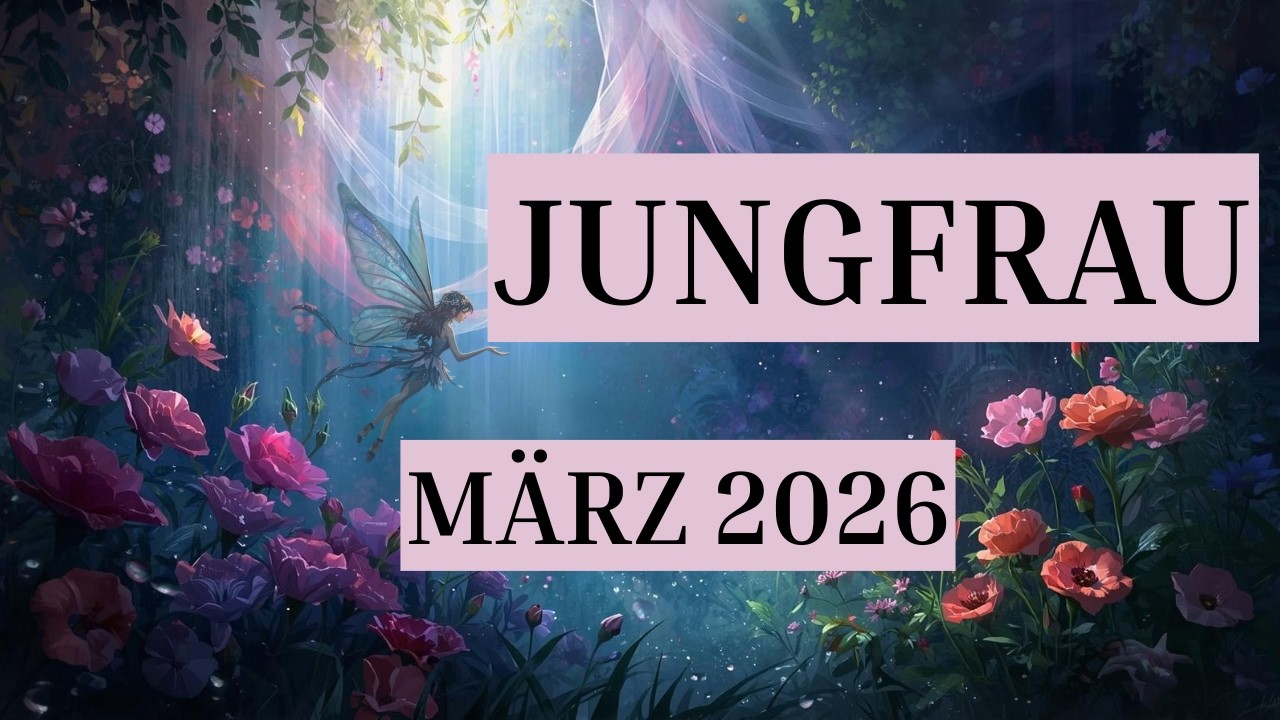 JUNGFRAU - MÄRZ 2026 - GROSSE CHANCEN UND GROSSES WACHSTUM!!
