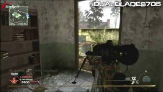 Modern Warfare 2 - Sick Noscope on Overgrown!