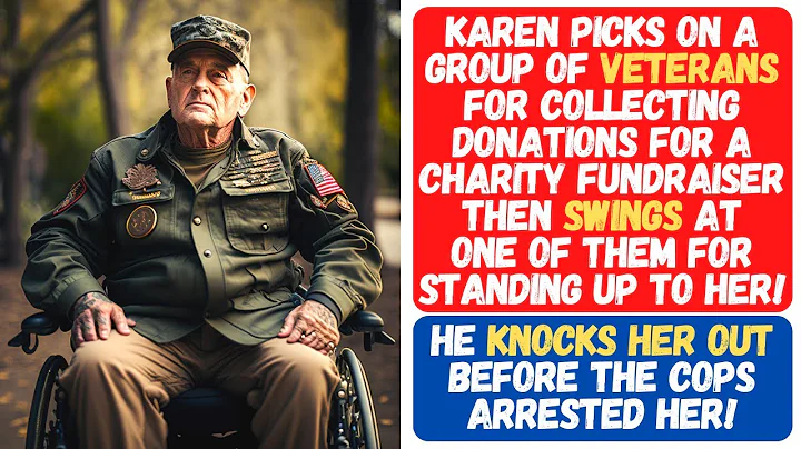 KAREN SWINGS AT A VETERAN AT THE PARK FOR COLLECTI...