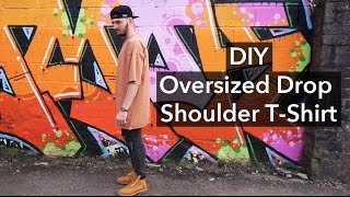 DIY | Oversized Drop Shoulder T shirt | Josh Barnett