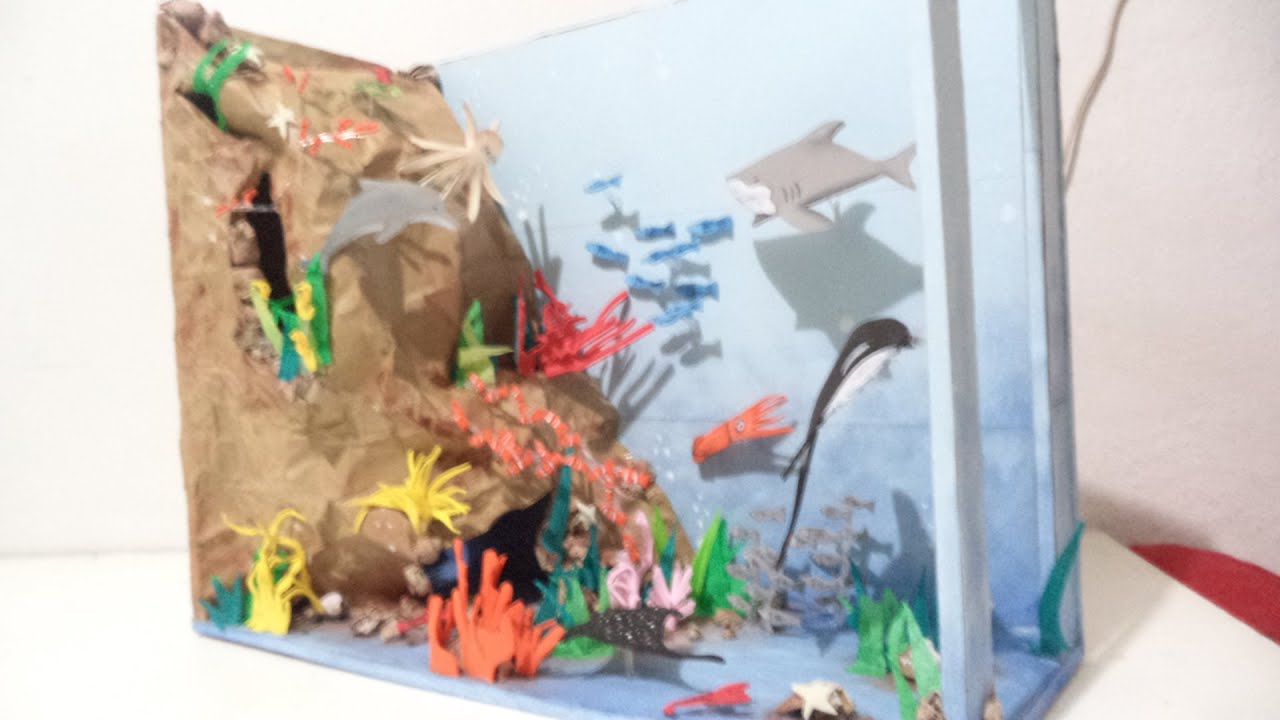 ecosistema marino 2 maqueta ecosistema marino 2 maqueta