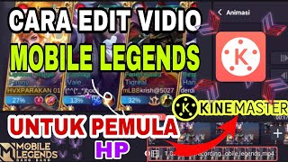 🔴TUTORIAL EDIT VIDIO GAME MOBILE LEGENDS MENGGUNAKAN KINE MASTER screenshot 3