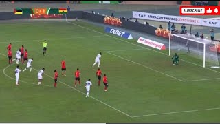 #Afcon23 Mozambique 0 - 2 Ghana: Watch Jordan Ayew’s Penalty Goal For Ghana 🇬🇭