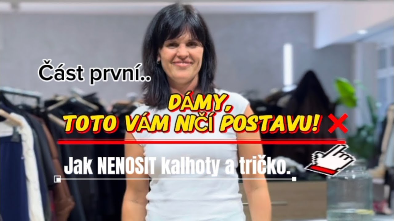 ČÁST PRVNÍ..”CHYBA”… která ničí vaší postavu.😉