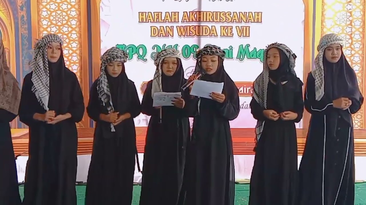 Maha guru oleh kelas 5 putri TPQ Bani maqsud Ngargosari | akhirussanah 2026 #tpq #ngargosari 