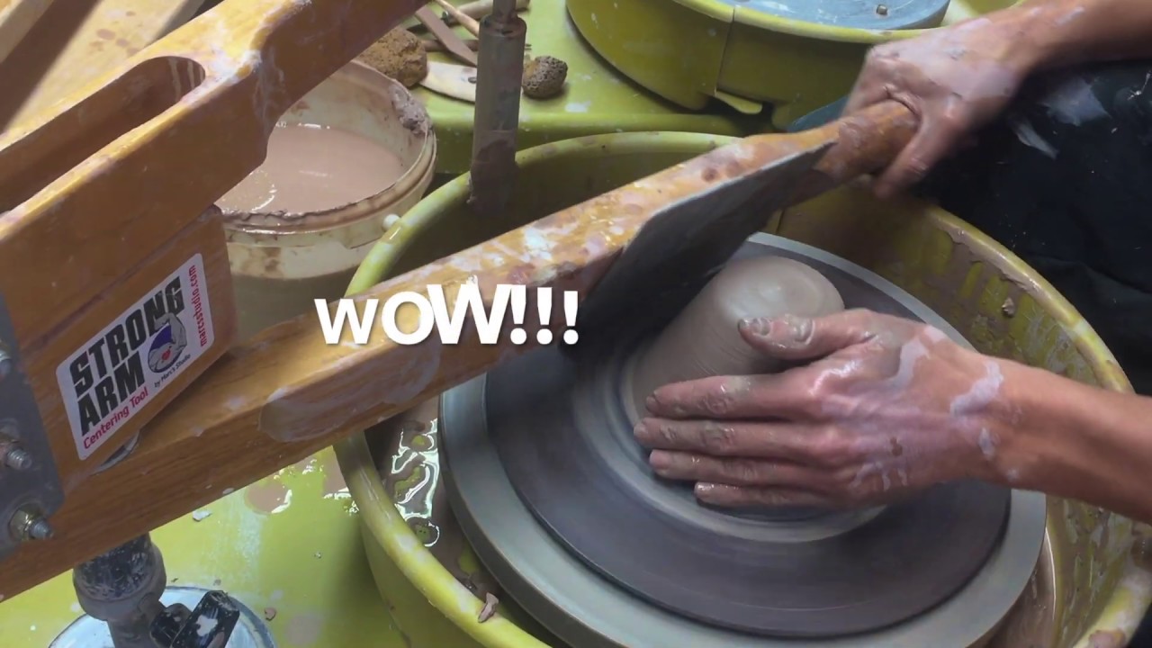 Strong Arm Pottery Tool Test 1 YouTube