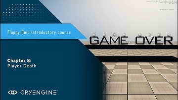 FlappyBoid Introduction to CRYENGINE - Chapter 8: Player Death :(