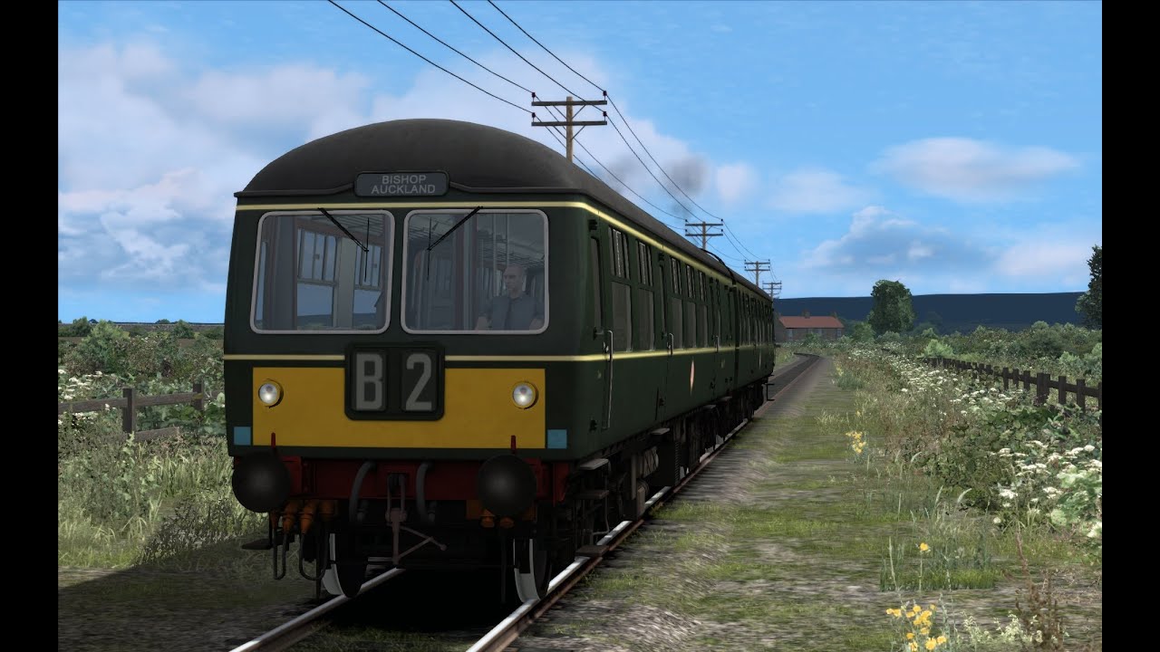 Barnard Castle to Auckland Class 105 Train Simulator 2017