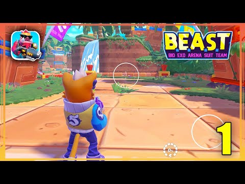 BEAST: Bio Exo Arena Suit Team Gameplay Walkthrough Part 1 - (iOS Apple Arcade)