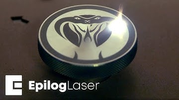 How-to Guide - Fiber Laser Engraving Oil Caps - Epilog Fusion Galvo