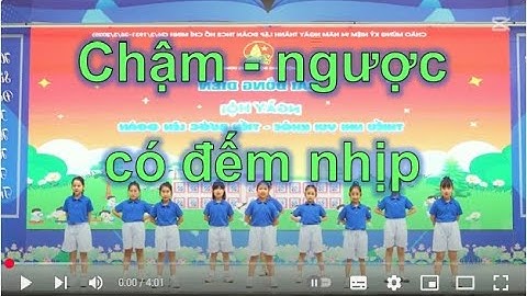 Đồng diễn NGÀY HỘI THIẾU NHI VUI KHỎE-TIẾN BƯỚC LÊN ĐOÀN 2025 - Chậm, ngược, có đếm nhịp