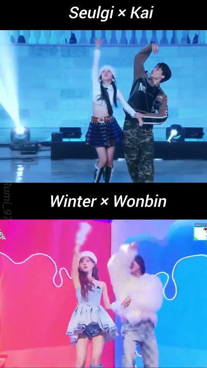 Cute couple dance of 'hot and cold' ❄ #kpop