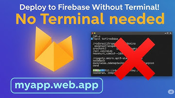 Deploy to Firebase Without Terminal in 2025 | Free Hosting & .web.app Domain with FireVlyx