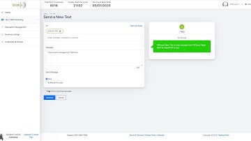 TAPLocal Text Dashboard - How To Send A Text