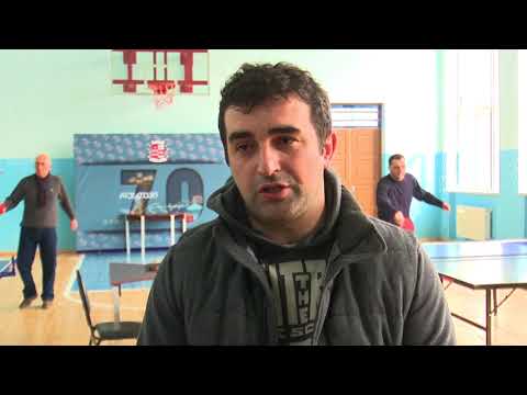 04.02.2018 ადგილობრივი თვითმმართველობისა და მედიის წარმომდგენლებს შორის მაგიდის ჩოგბურთში ტურნირ