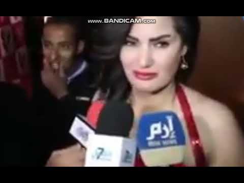 لحظة التحرش بـ سما المصري علي الهواء والفاظ 18 وسع ايدك انا اتفشخت