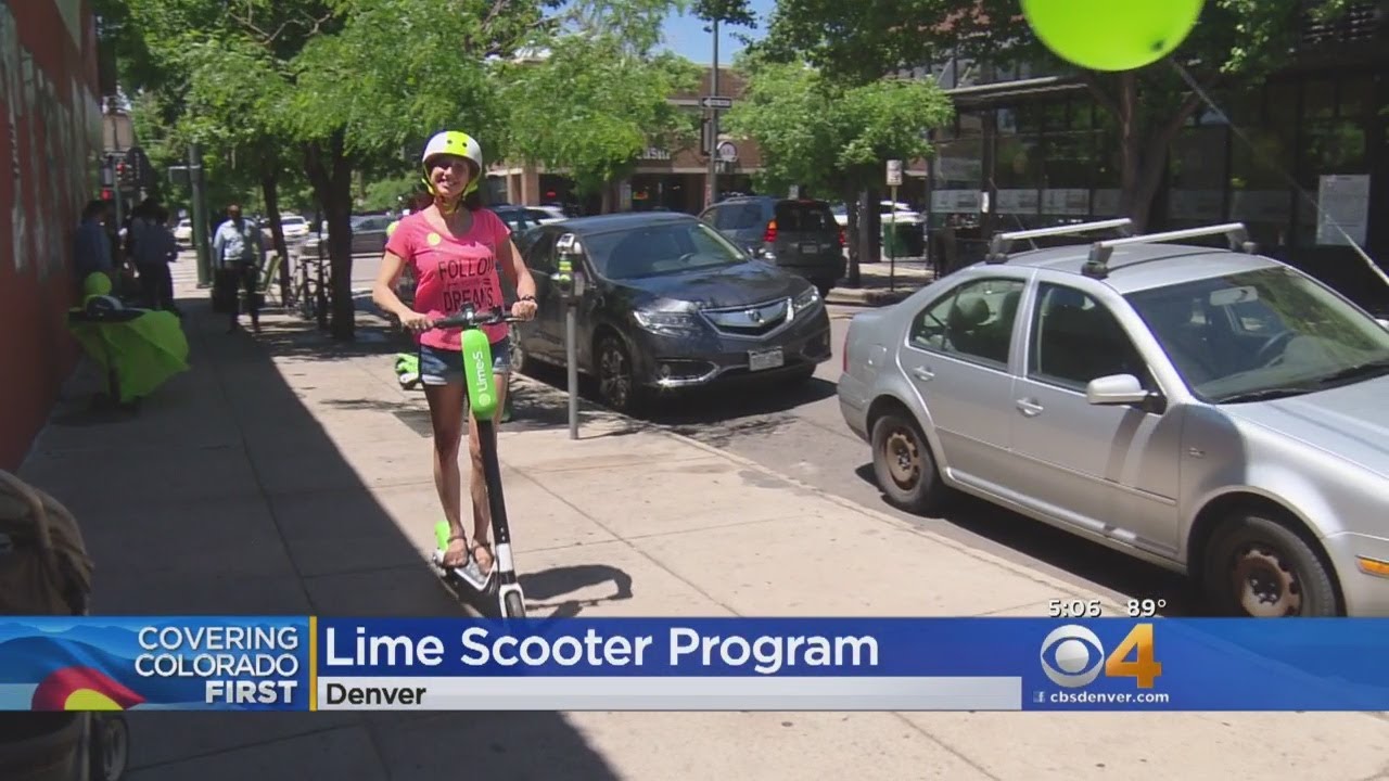 Electric Scooters Hit Denver Streets