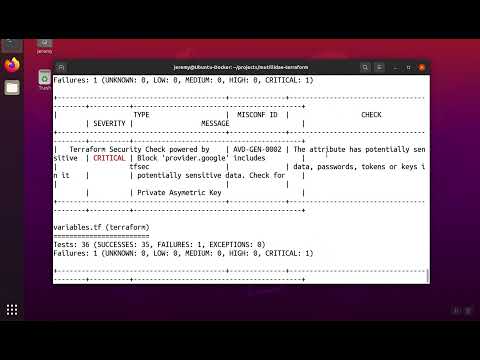Vuln Scanning Terraform Configuration with Trivy