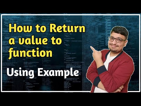 How To Return A Value To Function With Example | Functions In C | C Programming In Hindi | PART 58