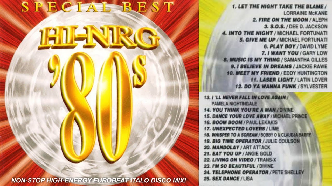 HIGH ENERGY⚡CLASSIC 80s NON-STOP DANCE HITS MIX - VOL.2 Various Artists Hi-NRG Italo Disco Synth-Pop