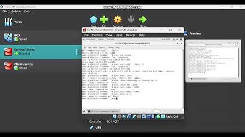 TUGAS 2 ADMINISTRASI SERVER proses Instalasi NFS-SERVER