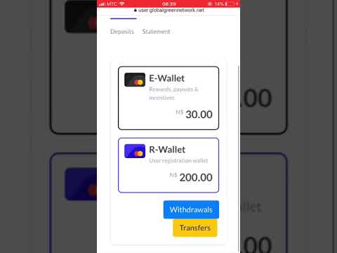 How to withdraw from your Global green nertwork account into your bank account (GGN)????????