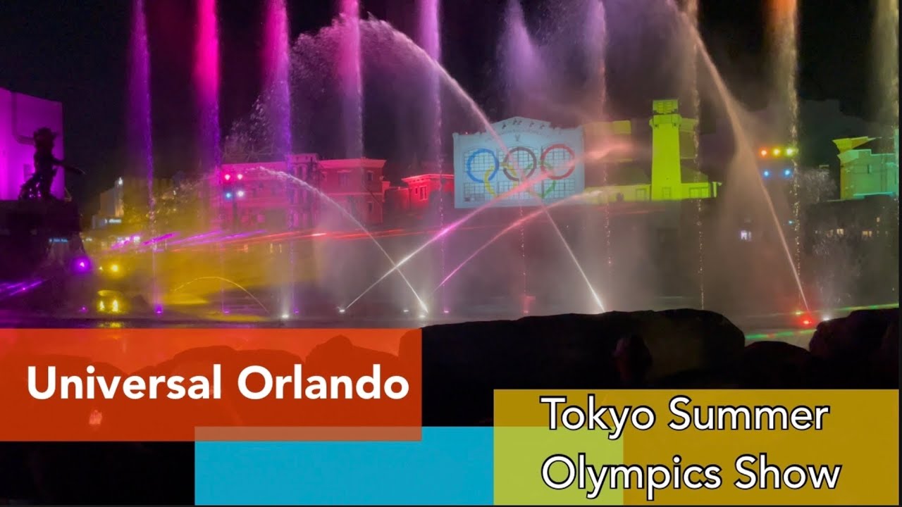Universal Orlando Tokyo Olympics Nighttime Show YouTube