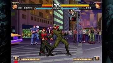 Love of the Fight Moves - King of Fighters 2002 Unlimited Match - Heidern