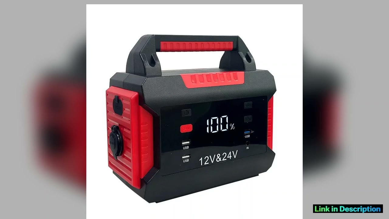 Universal Car Truck Diesel Motor Steam Double Start Jump Starter 12V 24v Power Bank 4000A High Powe