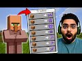 Minecraft But Villagers Trade OP ITEMS!!