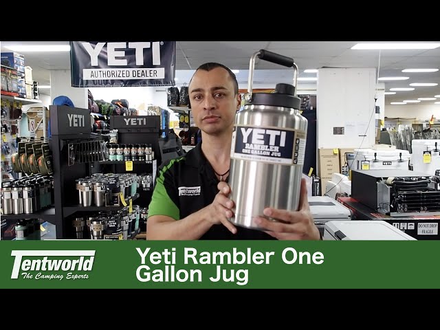 Yeti Rambler One Gallon Jug Heavy Duty Insulated Portable Water Carrier 