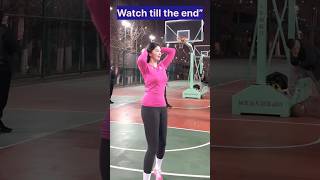 Basketball Queen in Action 👑 #usa #girls  #prank #entertainment #shorts #short