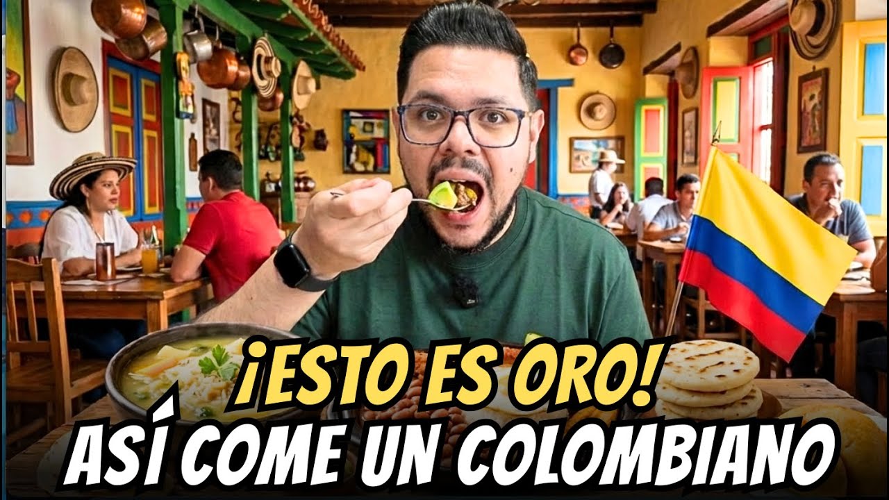 Me atreví a comer de TODO en Colombia… y quedé SIN PALABRAS 🤯🇨🇴