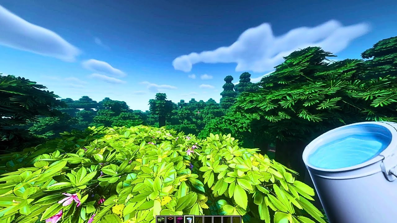 I Tried The New Minecraft RealPix Texture Pack - YouTube