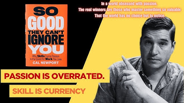 THE SECRET to Career Growth" ( So good they can